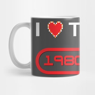 I Love the 1980s Mug